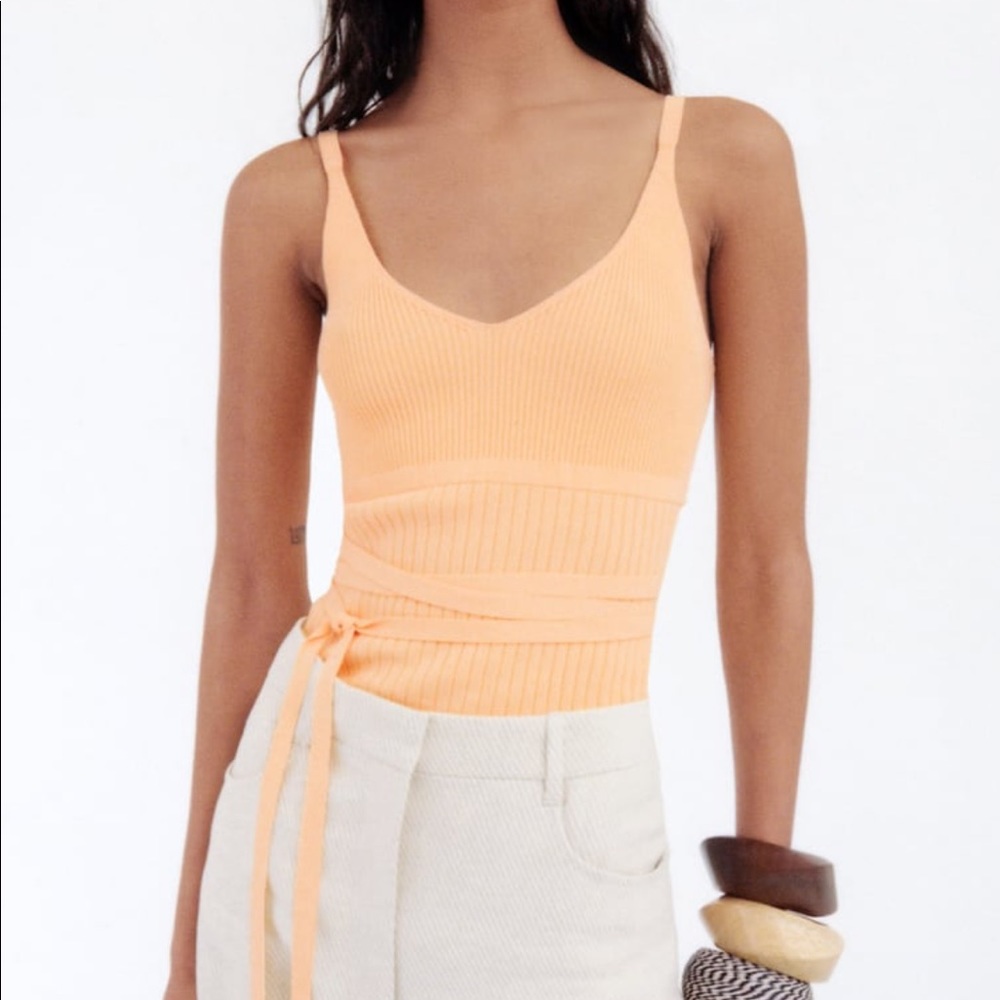 Strappy Knit top